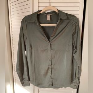 H&M Silky Buttondown